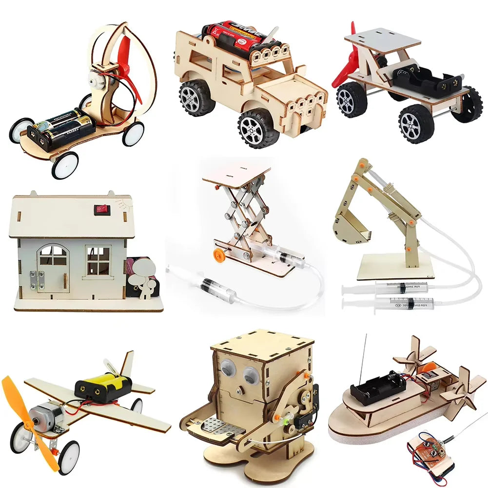 DIY Physical Model Science Experiment Educational Toy Handmade Small Production Assembly Craft Technology Project for School Lab