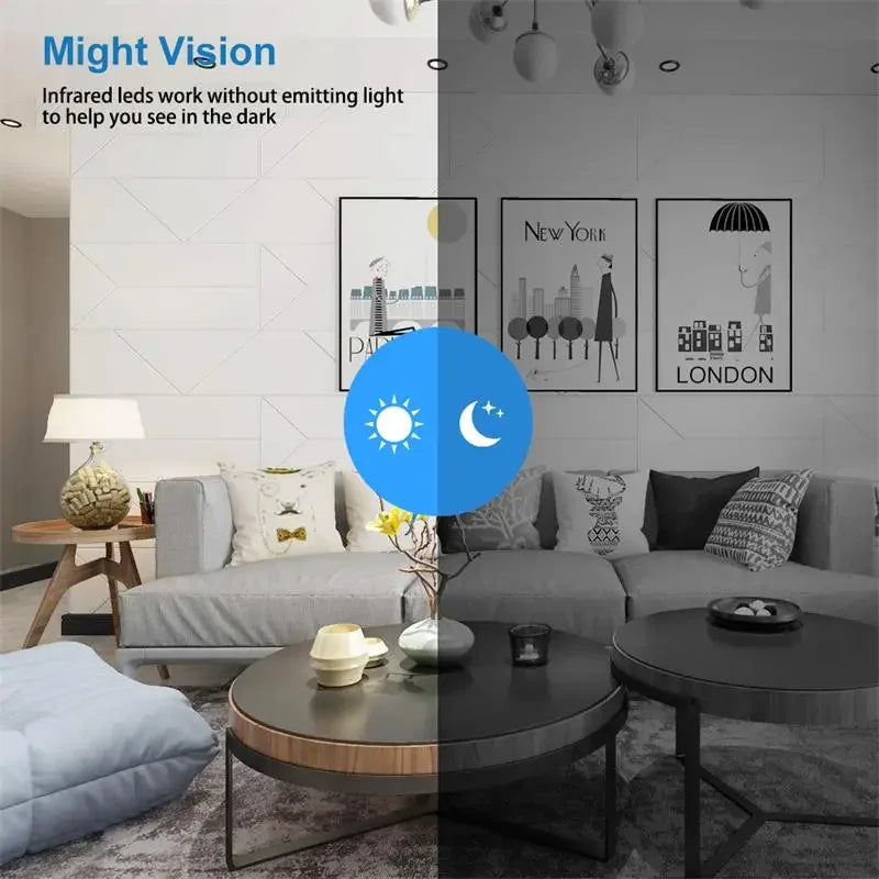 Mini Camera Wireless 1080P Surveillance Security Video Cam Night Vision Motion Detect Camcorder Mini Cam Monitor Smart Home NEW - Free Item