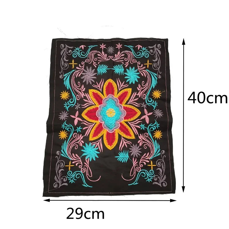 1pcs Embroidered Patches for Clothing Sewing on Appliques Dress Decor