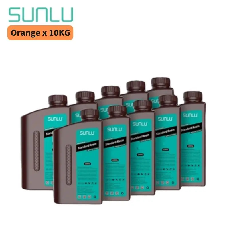 SUNLU Standard Resin 405nm UV Resin 10kg For LCD 3D Printer Material For Printing Easy to Print Good Precision Free Shipping