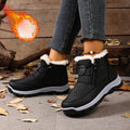 Women's cotton shoes for winter 2025 outdoor leisure anti-cold and warm skid-proof and wear-resistant sole free shoes for women