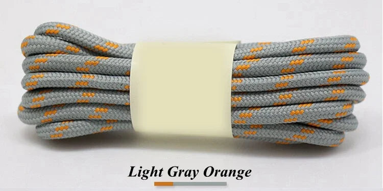 Bold Round Hiking Shoe laces Sneakers Shoelaces High Top Outdoor Walking Boot Laces Shoes Strings Diameter 0.5CM Shoelace 1Pair - Free Item
