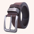 Accessories For Men Gents Leather Belt Trouser Waistband Stylish Casual Belts Men With Gray Bule Brown Color