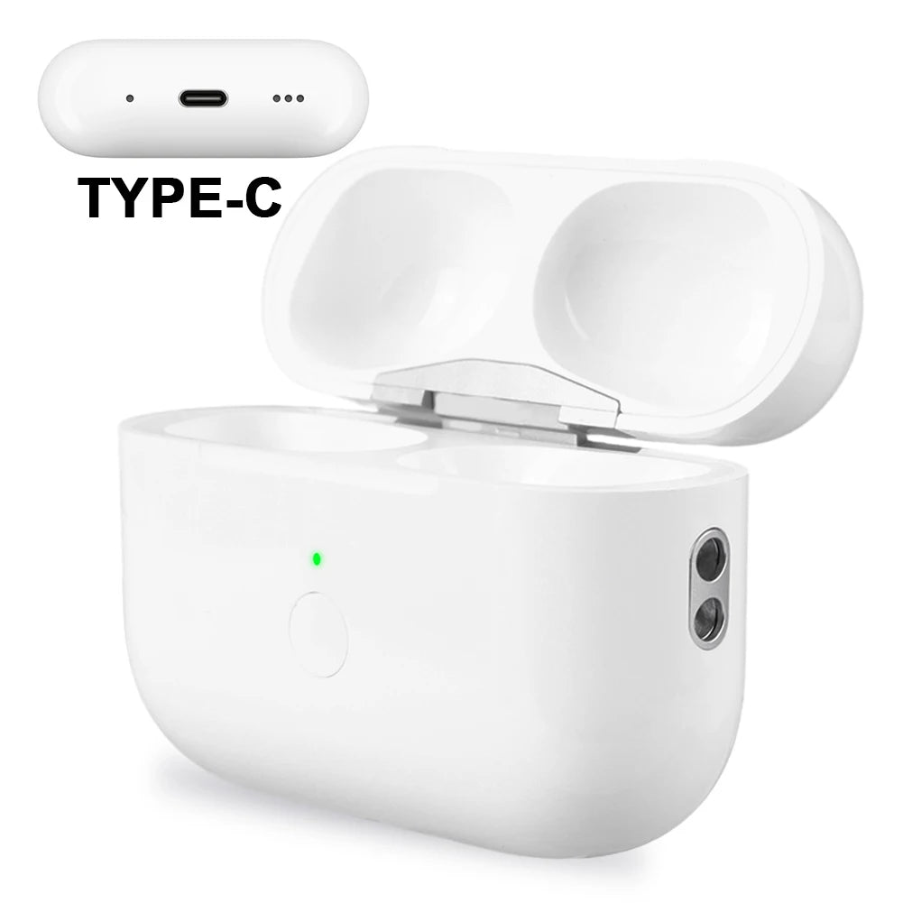 Wireless Charging Case Replacement for Airpods Pro 1 2 3 Earphone Charger Box with Bluetooth Pairing Sync Button &450mAh Battery - Free Item Weekend (50% off).