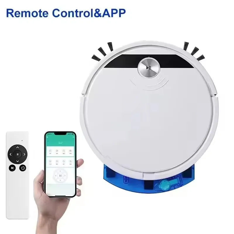 New Wireless Smart Vacuum Cleaner App Control Wet And Dry Floor Sweep 2800PA Suction Super Quiet Mopping Machine Cleaning Robot