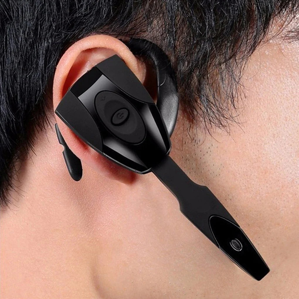 Wireless Business Earbuds with Microphone USB Rechargeable Music Headset for Car Computer Earpiece Accessories Type2