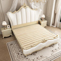 White Cream Cloud Bed Fashion Interior European Safe Sleeping Bed Floor Double Ergonomic Muebles Para El Hogar Home Furniture