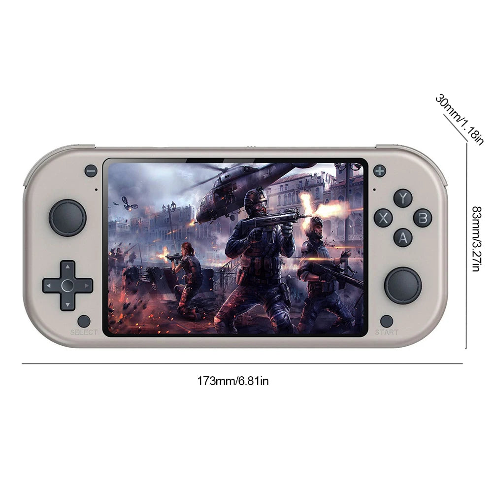 M17 Retro Video Game Console 4.3 Inch 480*272 LCD Screen Retro Game Handheld Game Player Emuelec Built-in Game 25 Emulators