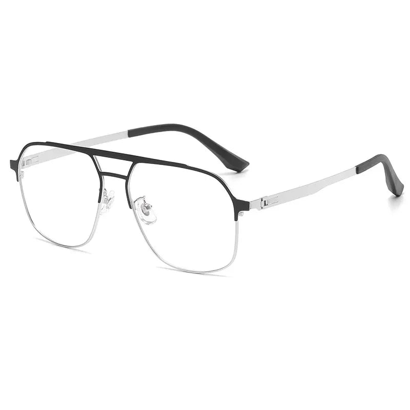 Glasses Frame Men Vintage Round Myopia Optical Prescription Eyeglasses Frames Women Retro Oval Eyewear Blue Blocking Glasses
