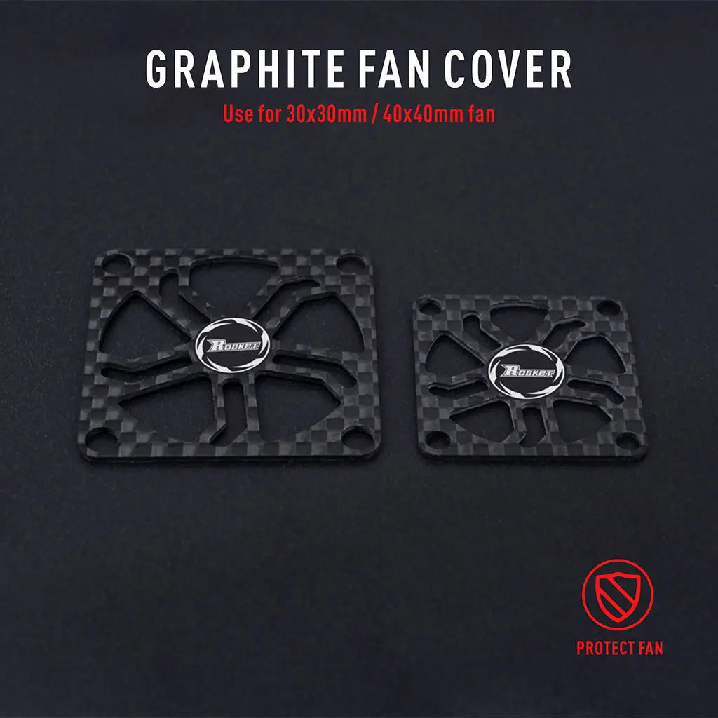 Rocket RC Fan 25mm 30mm 35mm 40mm 50mm SURPASS HOBBY Heat Dissipation Cooling Fan for For 1/10 1/8 Brushless Motor RC Car Part.