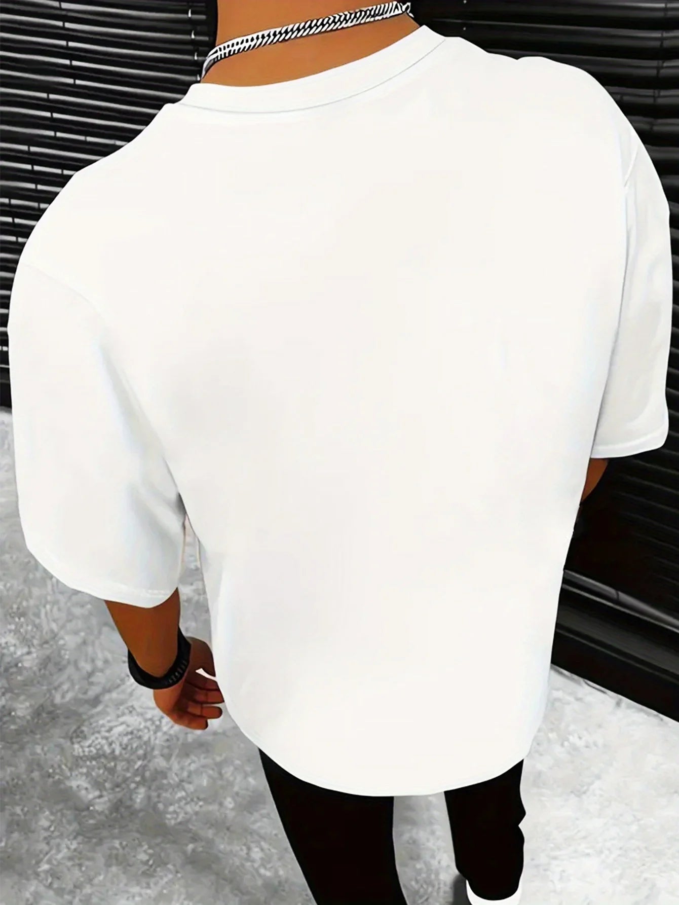 Men's summer 100 cotton fashionable casual sports loose red rose pattern printed round neck short sleeved T-shirt top