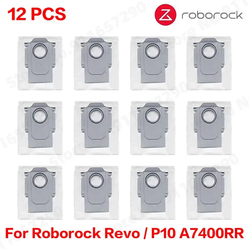 Roborock Q Revo / P10 A7400RR Spare Parts Main Side Brush Hepa Filter Mop Cloths Dust Bag Robot Vacuums Cleaner Accessories