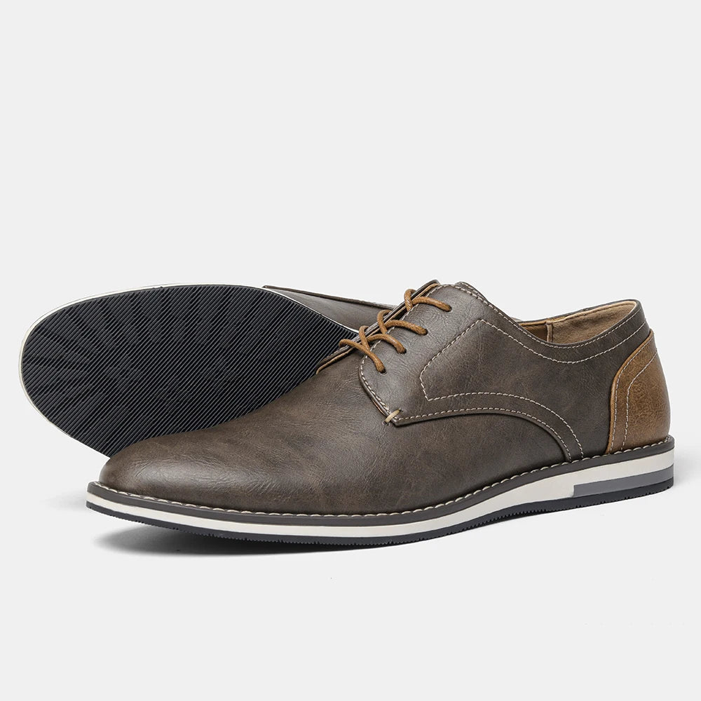 Men Shoes Comfortable Brand Fashion 2025 Leather Shoes Men #Kd4163