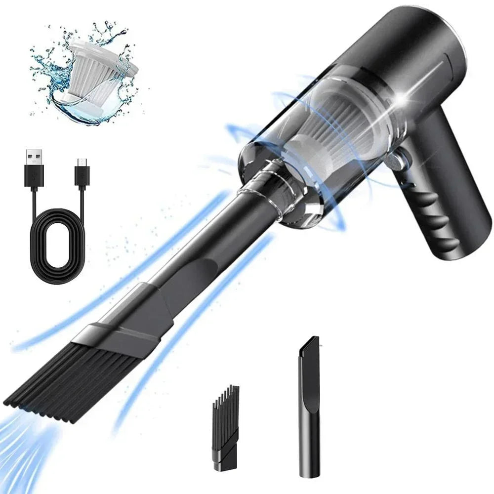 Vacuum Cleaner For Motor USB Charging ATV Car Household Vacuum Cleaner For Car with Fully Automatic High Power Powerful Cleaning