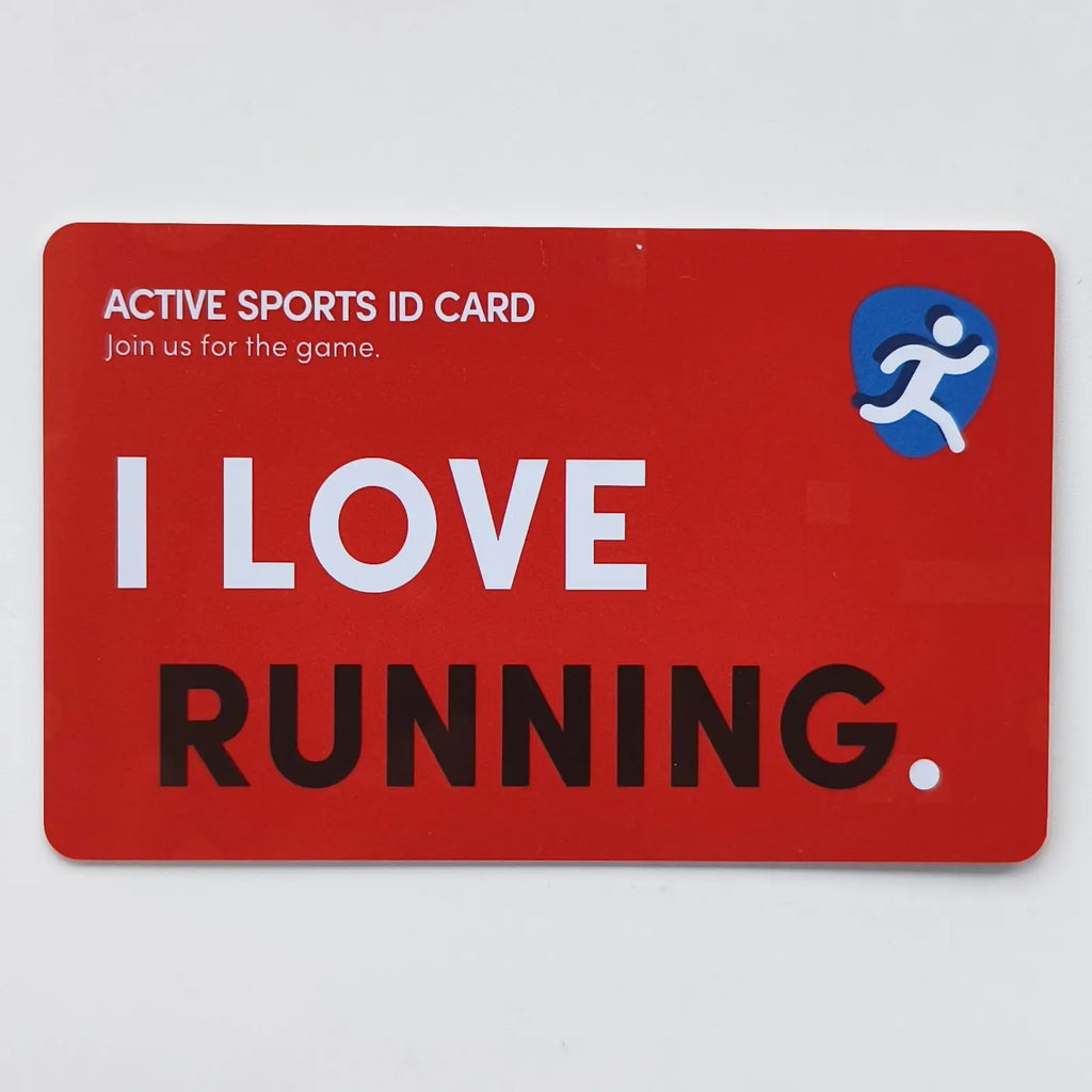 i love baseball basketball football cricket Card Games cycling golf Fitness Singing Table tennis Skating Active sports id card