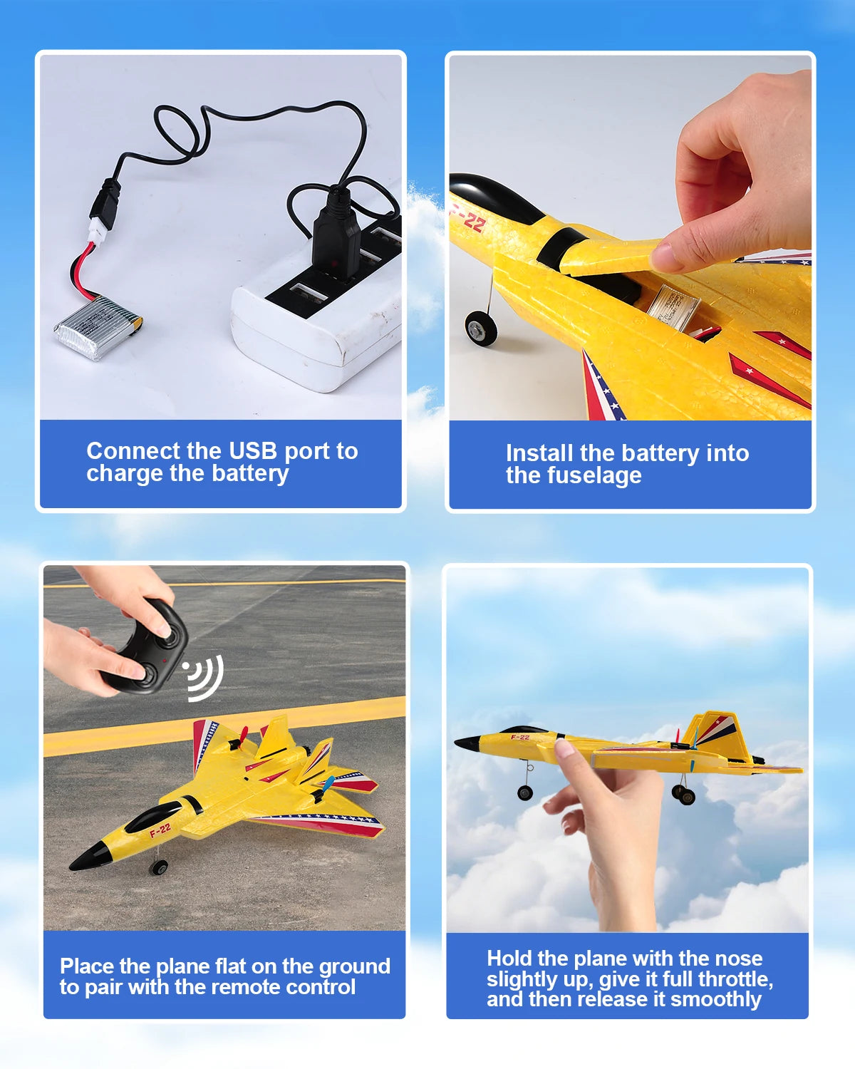 RC Plane SU-27 Aircraft Remote Control Helicopter 2.4G Airplane EPP Foam RC Vertical Plane Children Toys Gifts
