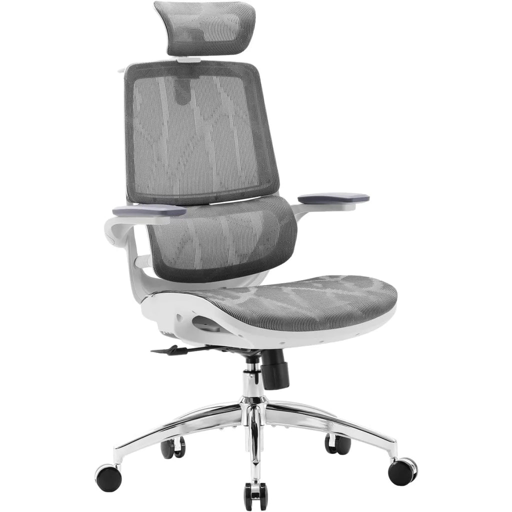 Ergonomic Office Chair,Desk Chair with 3D Flip-up Armrests,Computer Chair with Dual Back Design and AdaptiveDynamicLumbarSupport