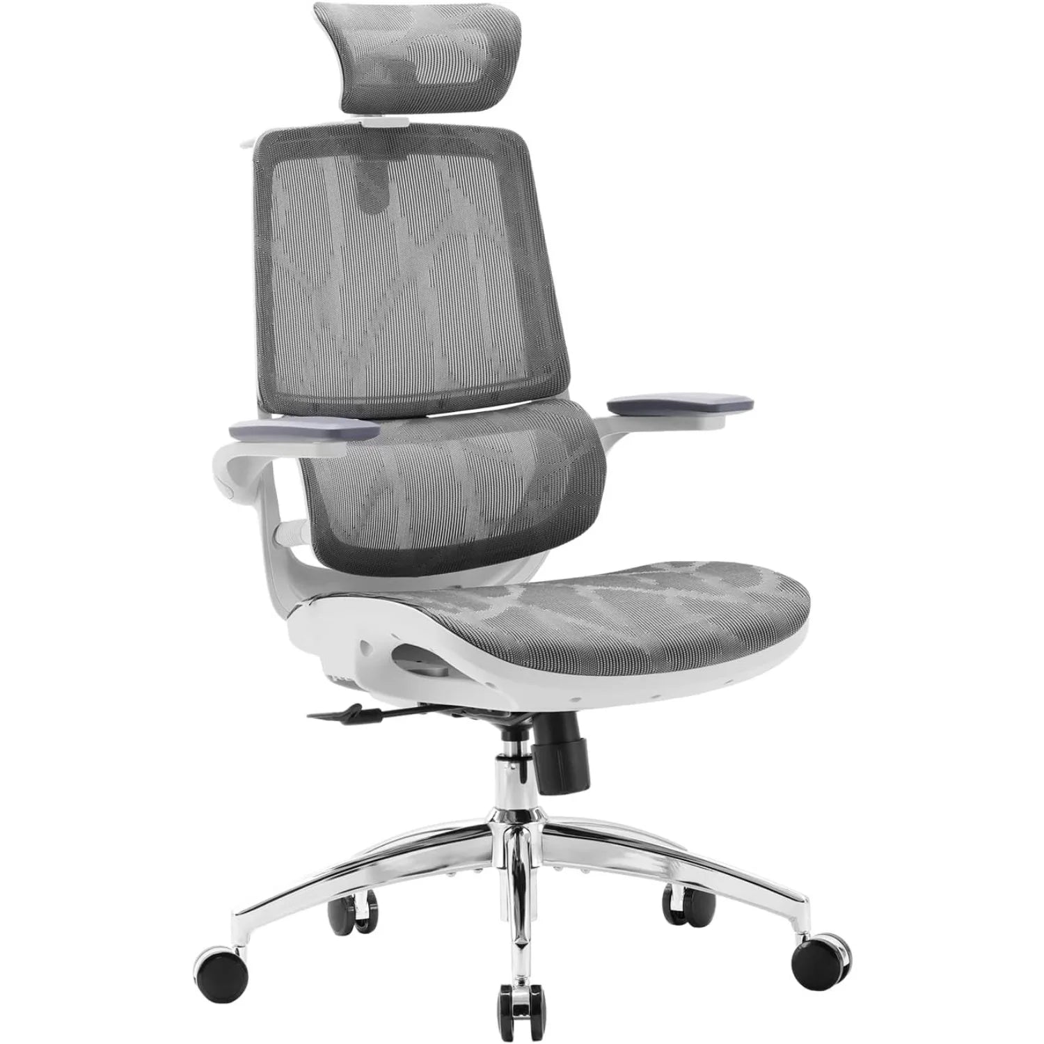 Ergonomic Office Chair,Desk Chair with 3D Flip-up Armrests,Computer Chair with Dual Back Design and AdaptiveDynamicLumbarSupport