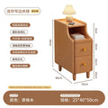 Bedside Cabinet Small Frame Household Bedroom Small Side Few Simple Bedside Storage Cabinet 20~ 30 Narrow Side Cabinet