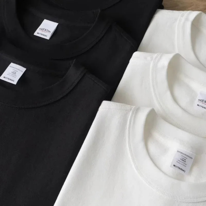 2026 Summer Base Shirt Loose Round Neck Short Sleeve T-Shirt Men Women New Style Comfortable Hot-selling Tees