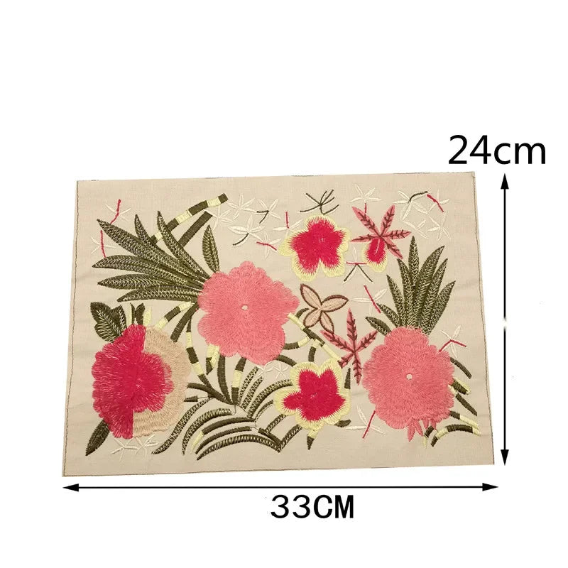 1pcs Embroidered Patches for Clothing Sewing on Appliques Dress Decor