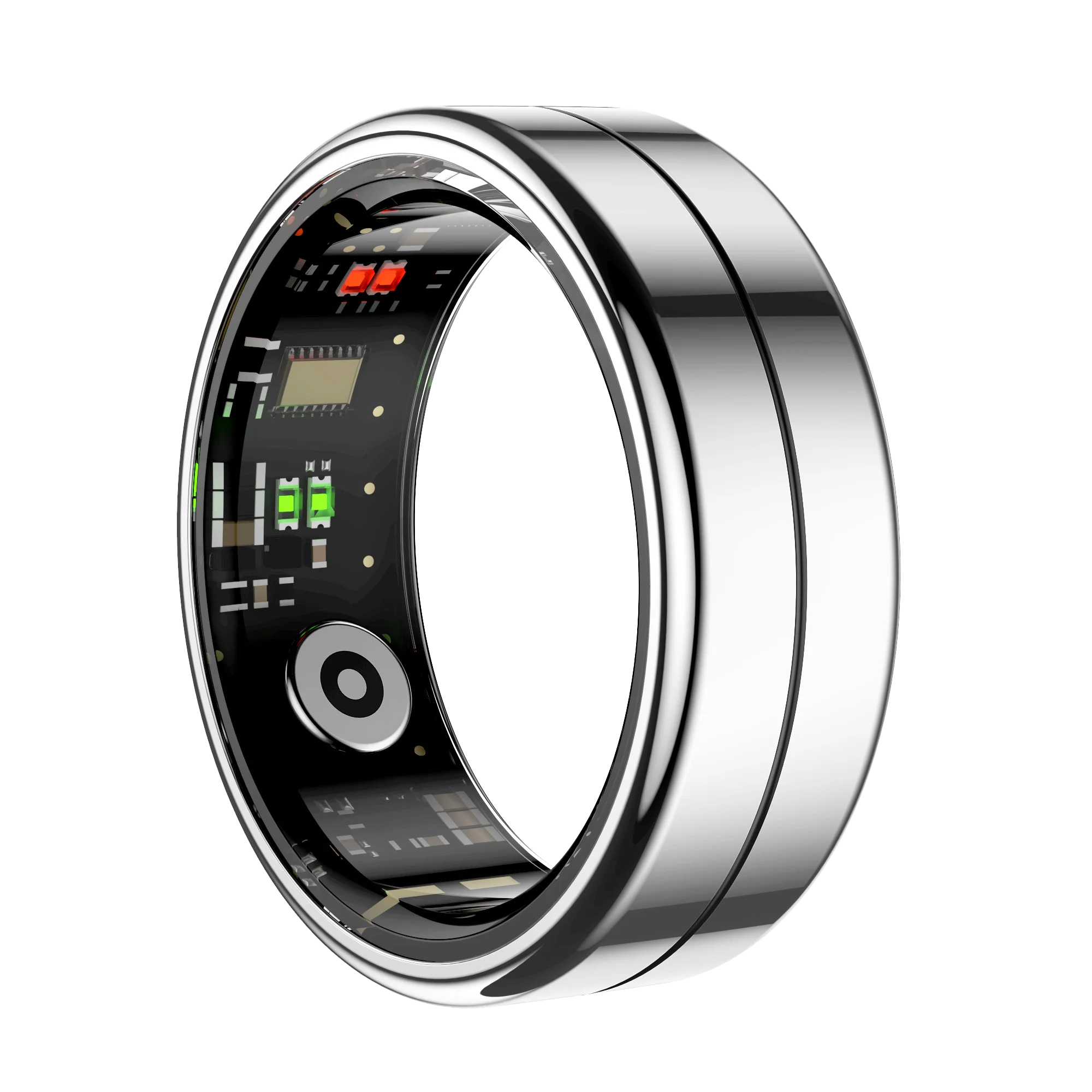 R04 Smart Ring Health ring finger fitness tracker Heart rate blood oxygen QRing App 5ATM waterproof Health Manager Sleep Monitor
