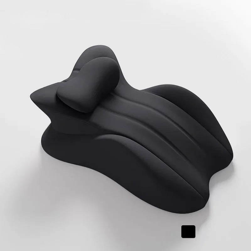 Bed Lie Prone Sleeping Pillow Memory Foam Varicose Cushion Ergonomics Waist Support Cervical Traction Pillows Body Relaxation