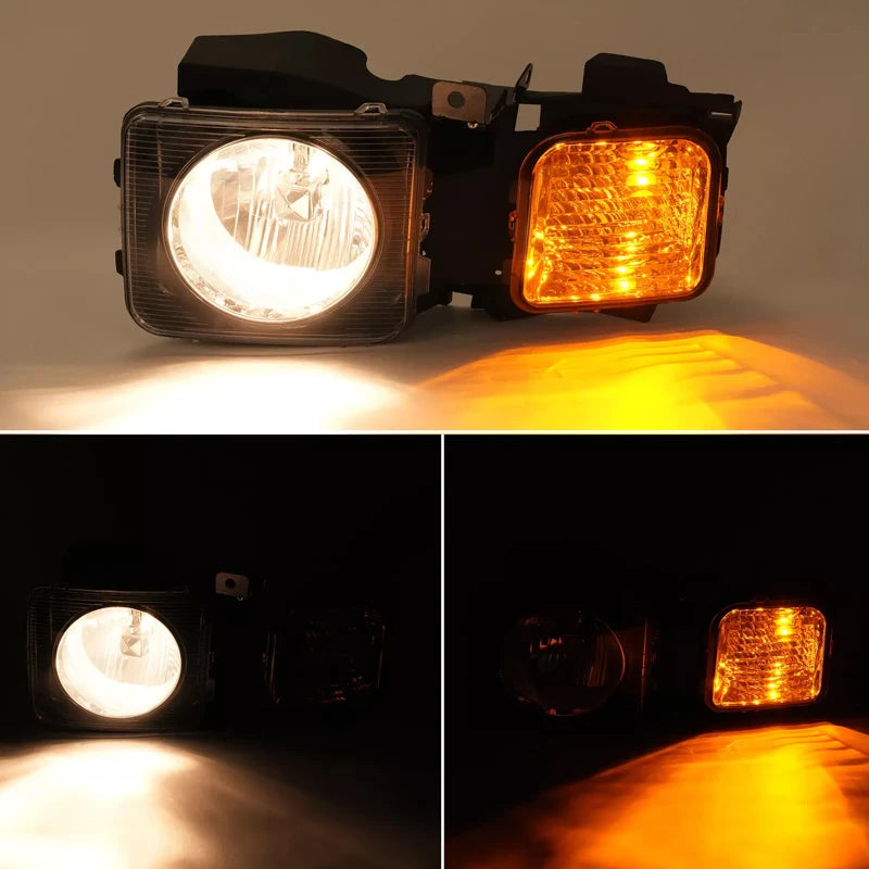 Headlights For Hummer H3 2006 2007 2008 2009 2010 Front Bumper Lights Day Running Lights Fog Lights Driving Light Assembly