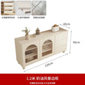 Cream Wind Cute Living Room Cabinets Small Apartment Minimalist Beauty Storage Cabinet Nordic Kawaii Vitrina Home Furniture