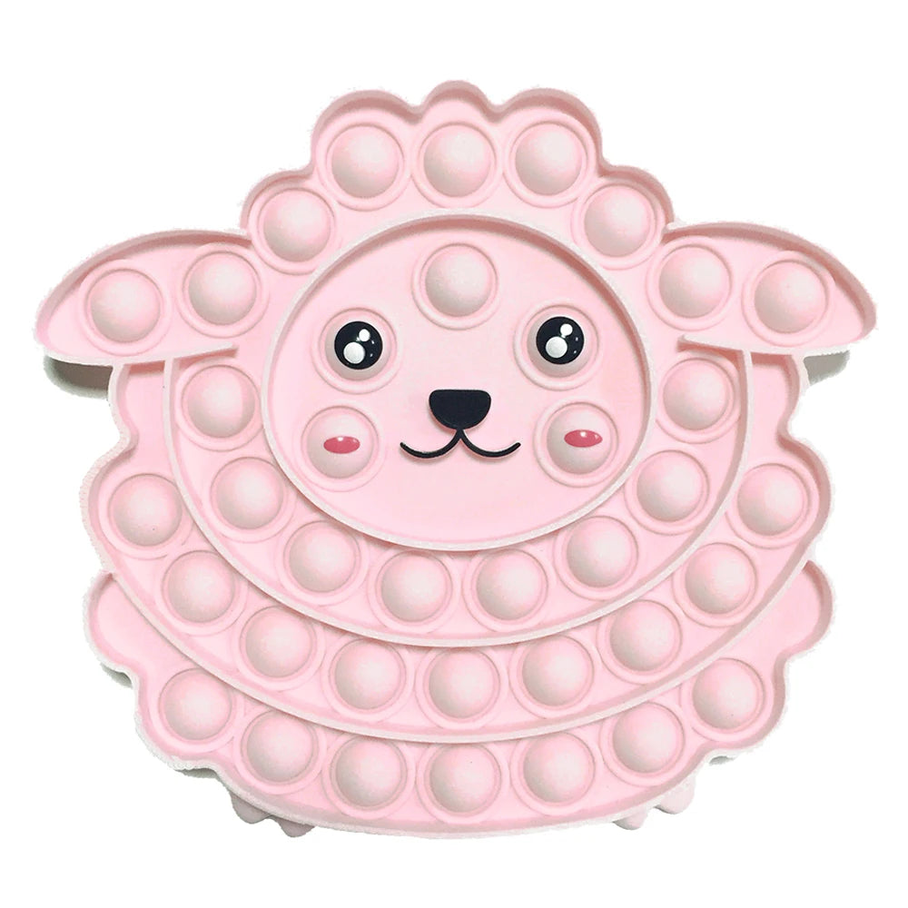 Animal Fidget Toys for Children Adults Kawaii Trend Figet Toy Kids Fun Push Bubble down Antistress toy Girls Boys Birthday Gift - Free Item
