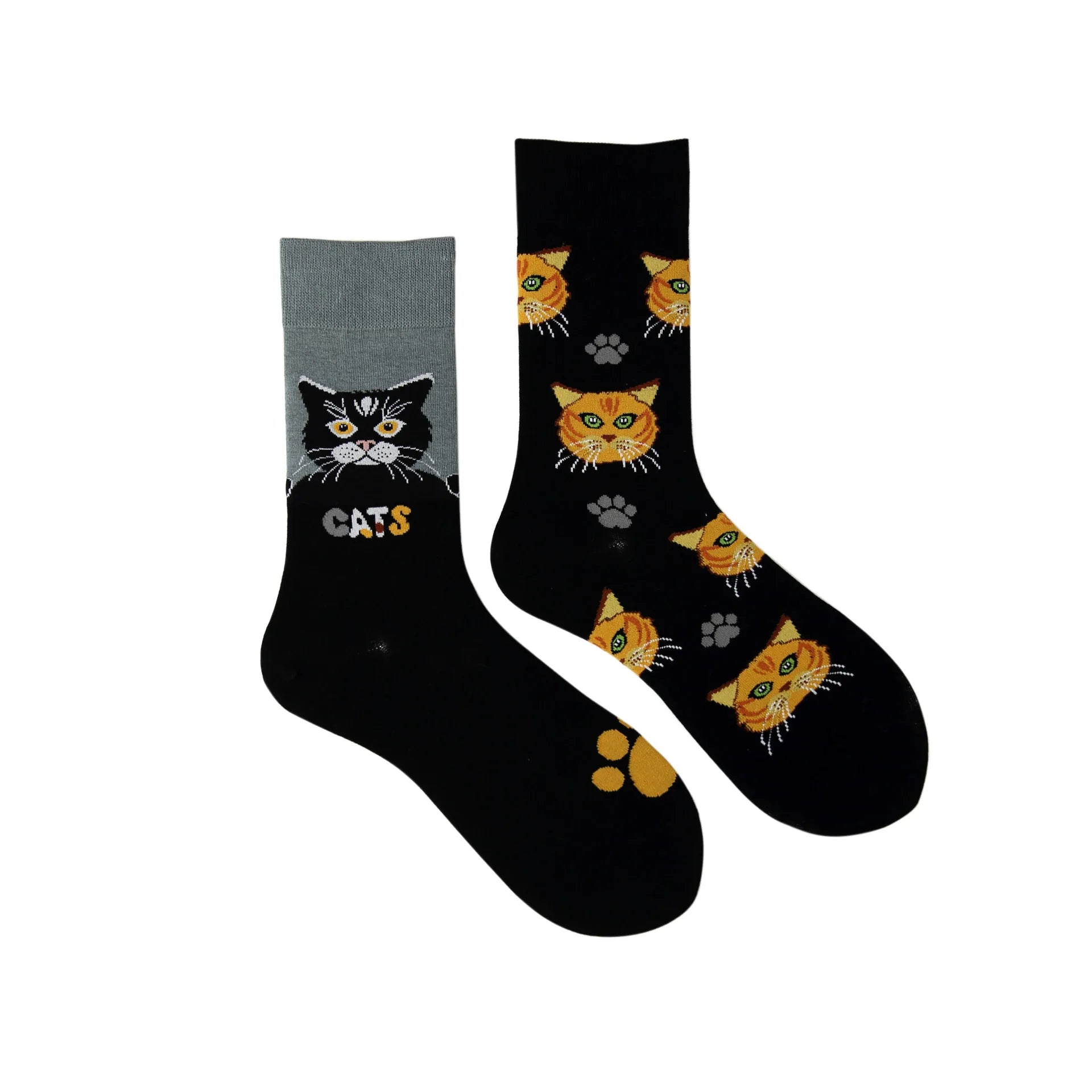 Japanese Korean Style Harajuku Socks Women Combed Cotton Boneless Crew AB Socks Men Street Fashion Trend Sports Couple Socks