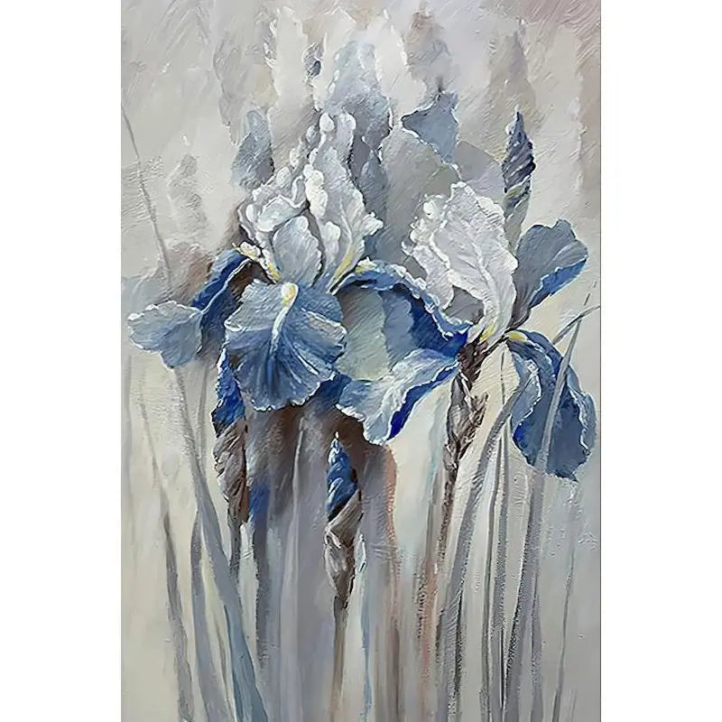 Painting By Numbers Abstract Plain Flowers For Adults Handmade On Canvas Gift Artwork Pictures Paint Set Coloring By Number