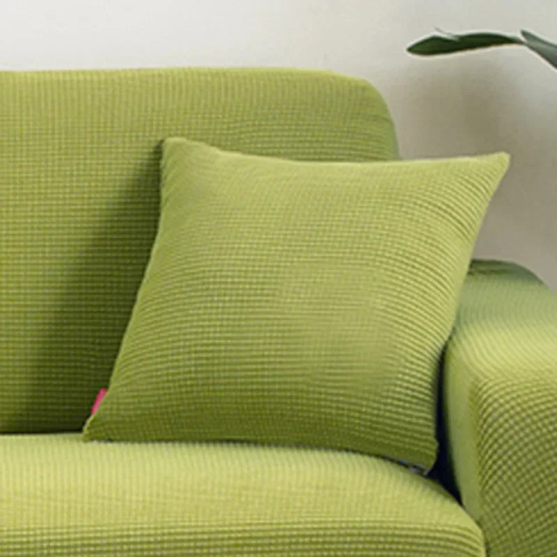 Solid Color Corn Grain Cover Candy Color Pillow Cover for Sofa Office Waist Back Cover Home Decorative Pillowcase Decoration