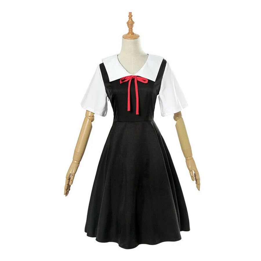 Anime kaguya-sama: Love Is War Cosplay Shinomiya Kaguya Fujiwara Chika Costumes uniforme perruque femmes filles robe Costume