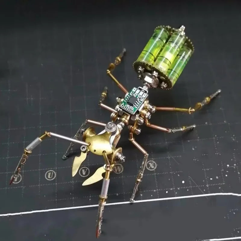 DIY 3D Puzzles Bee Steampunk Mechanical Insects Metal Assembly Spider / Scorpion / Ant  Model Kits Ornaments Assemble Models Toy