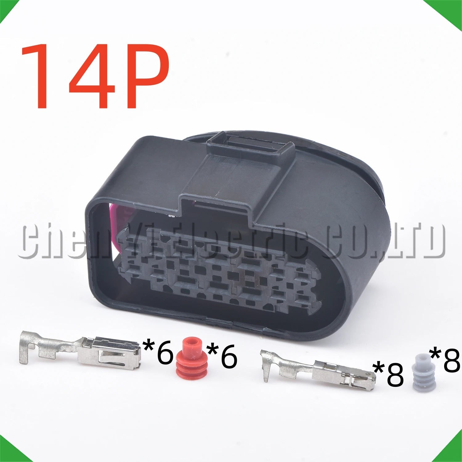 14 Pin Automotive Connectors Xenon LED Front left and right headlights Wire harness Plug 3C0973737 3C0973837 For VW Audi Porsche