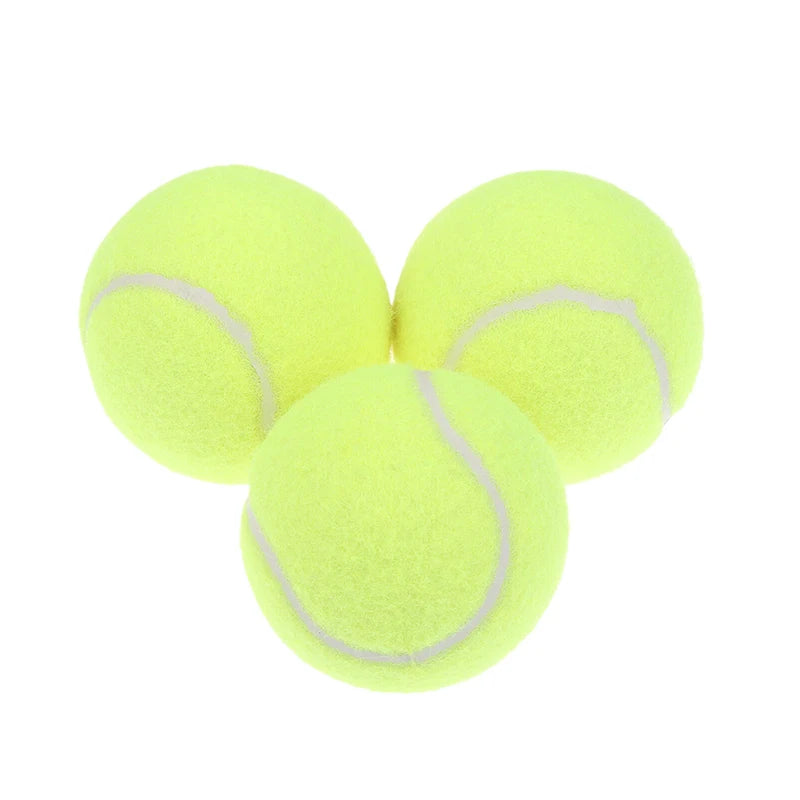 ♥ High Elasticity Training Entertainment Ball Tennis For Training Exercises Elastic Fiber Rubber Outdoor Tennis Ball