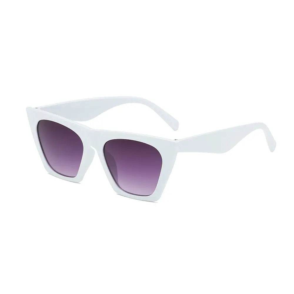 Trendy Cat Eye Sunglasses for Women/Men Retro Square Sun Glasses UV400 Protection Eyewear Summer Shades Fashion Accessories
