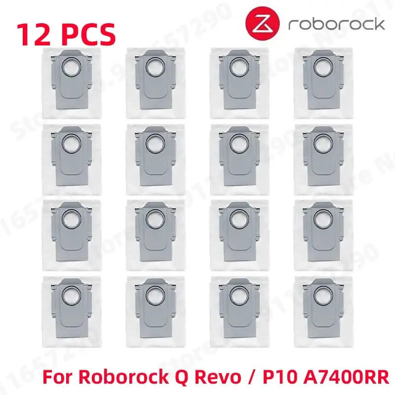Roborock Q Revo / P10 A7400RR Spare Parts Main Side Brush Hepa Filter Mop Cloths Dust Bag Robot Vacuums Cleaner Accessories