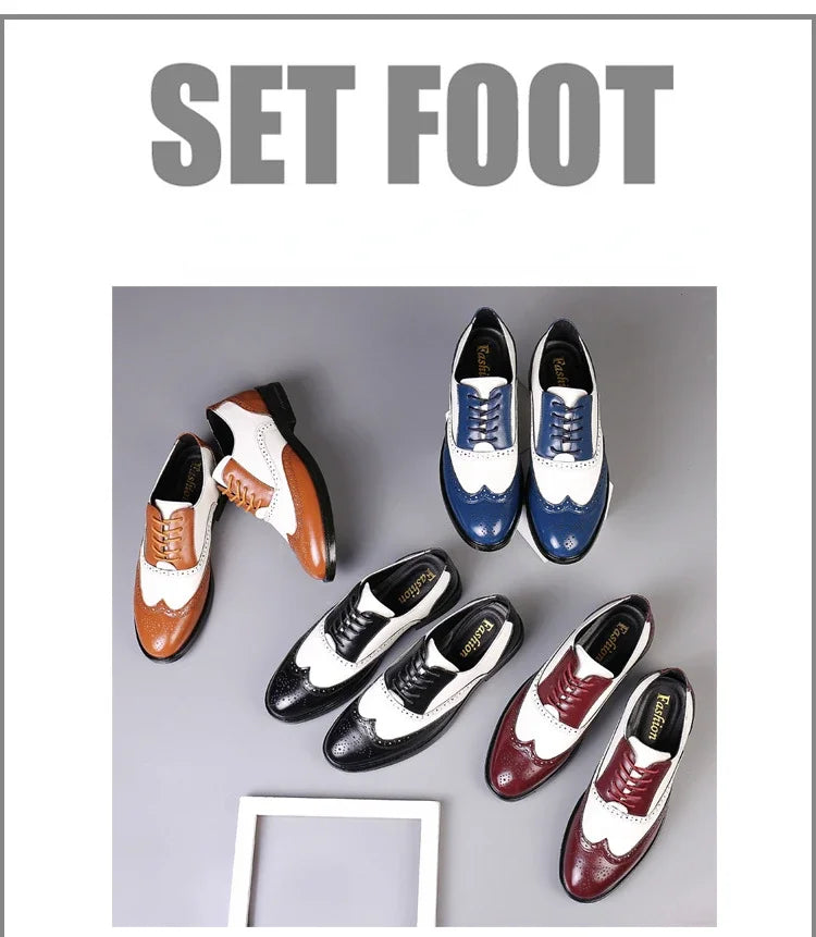 Men's Shoes Luxury High Quality Dress Shoes 2026 Brand Designer Shoes for Men Sneakers Fashion Point Toe Men Party Wedding Shoe