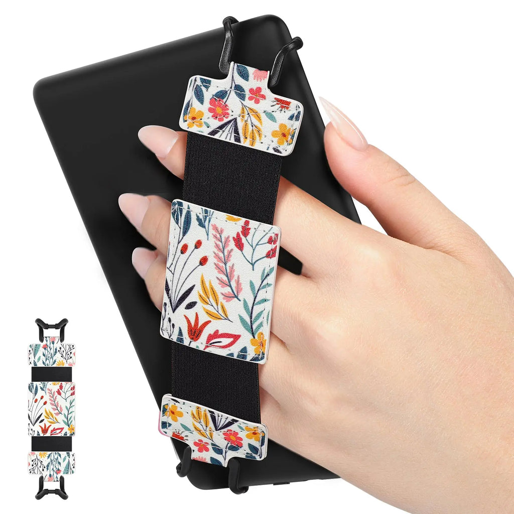 High-Elasticity Hand Strap Lightweight Finger Grip Holder for 6-8" Kindle eReaders Fire Tablet Kindle/Kobo/Voyaga - Free Item.