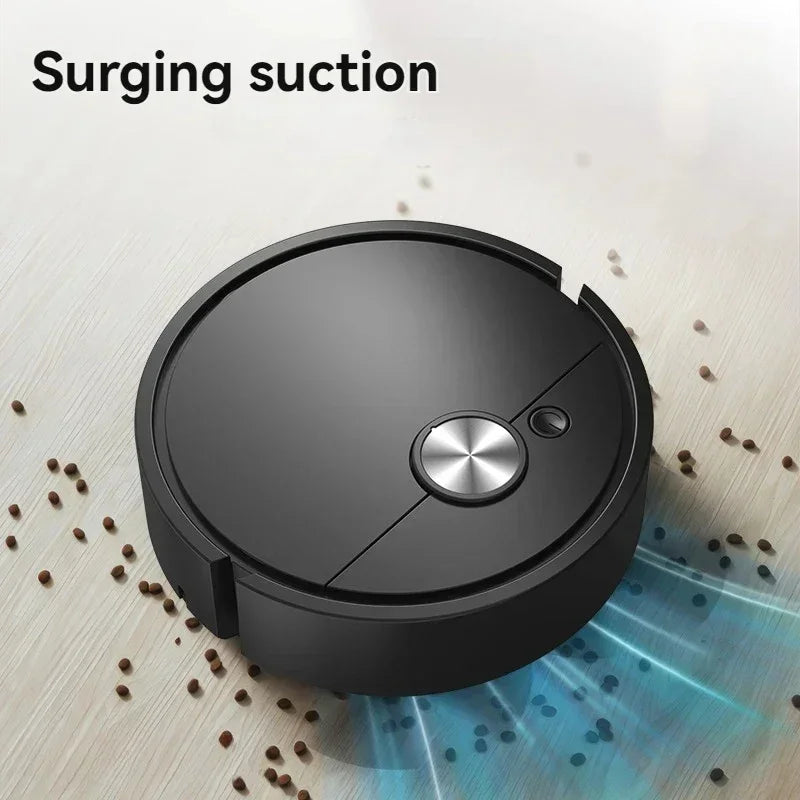 New 3 in 1 Smart Sweeping Robot Vacuum Cleaner 4000Pa Strong Suction For Bedroom Living Room Hard Floors Pet Hair Carpets
