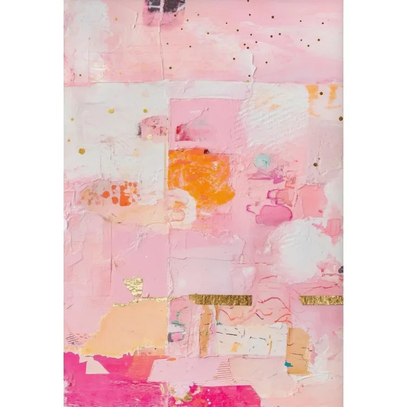 Modern Abstract Colourful Poster Minimalist Contemporary Artworks Canvas Painting Wall Art Fashion Living Room Home Decor Mural