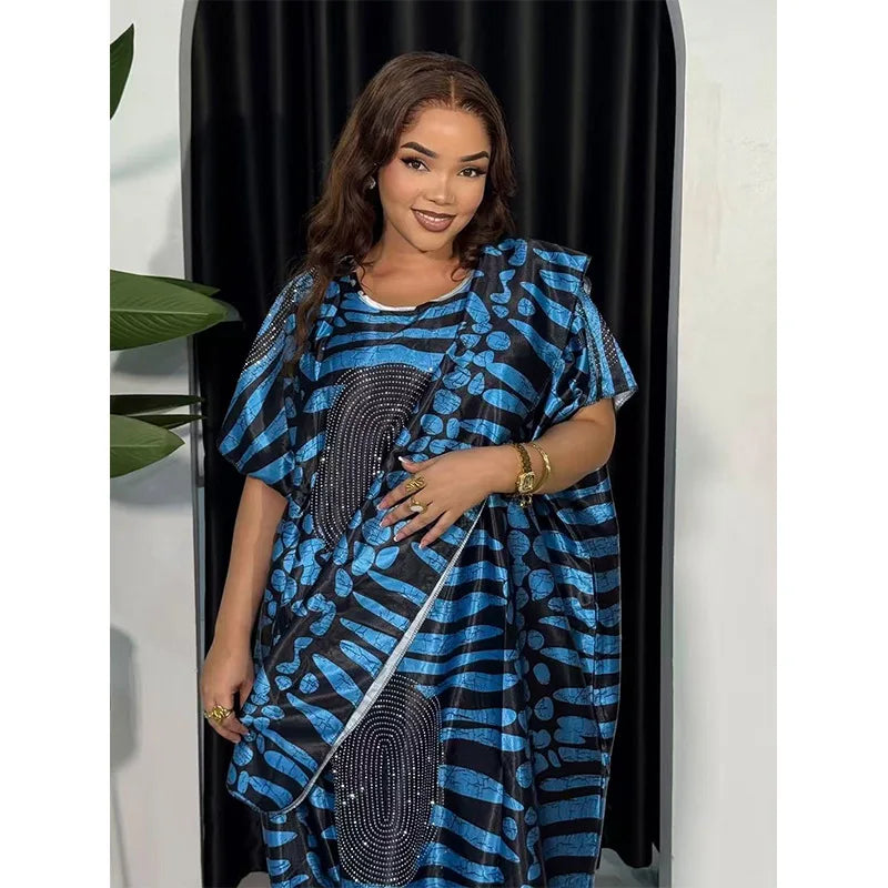 African Dresses For Women Muslim Fashion Abayas Boubou Dashiki Ankara Outfits Evening Gown Dubai Kaftan Abaya Robe Marocaine