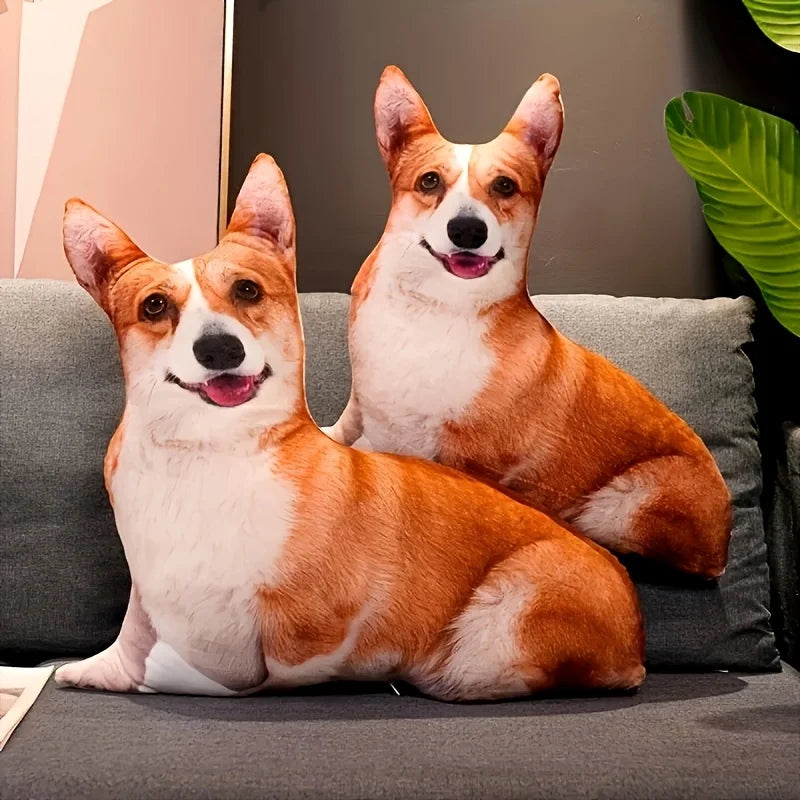 [Image customization] Customize cute and adorable pet pictures as you please. Pillow cushions are filled with soft PP cotton and