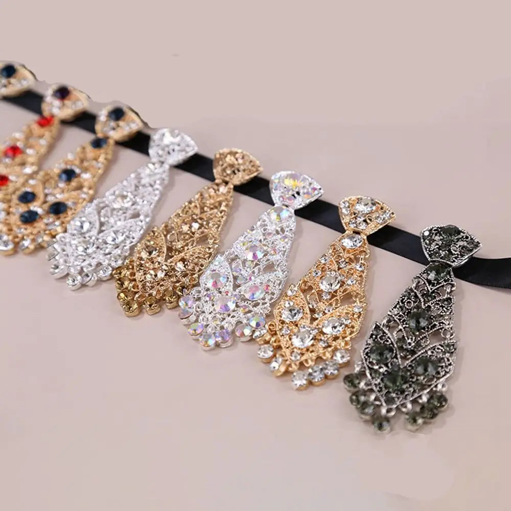 Suit Accessories English Gentleman Style Wedding Tie Women Necktie Men Ties Formal Business Ties Metal Rhinestone Necktie