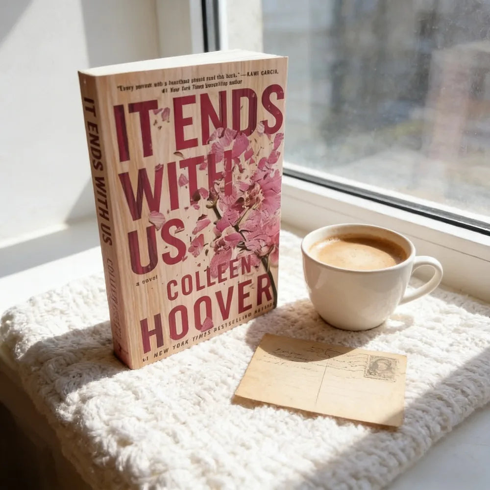 It Ends with Us English Paperback Contemporary Romance Novel Women's Growth Healing Love Story Bestselling Fiction Book