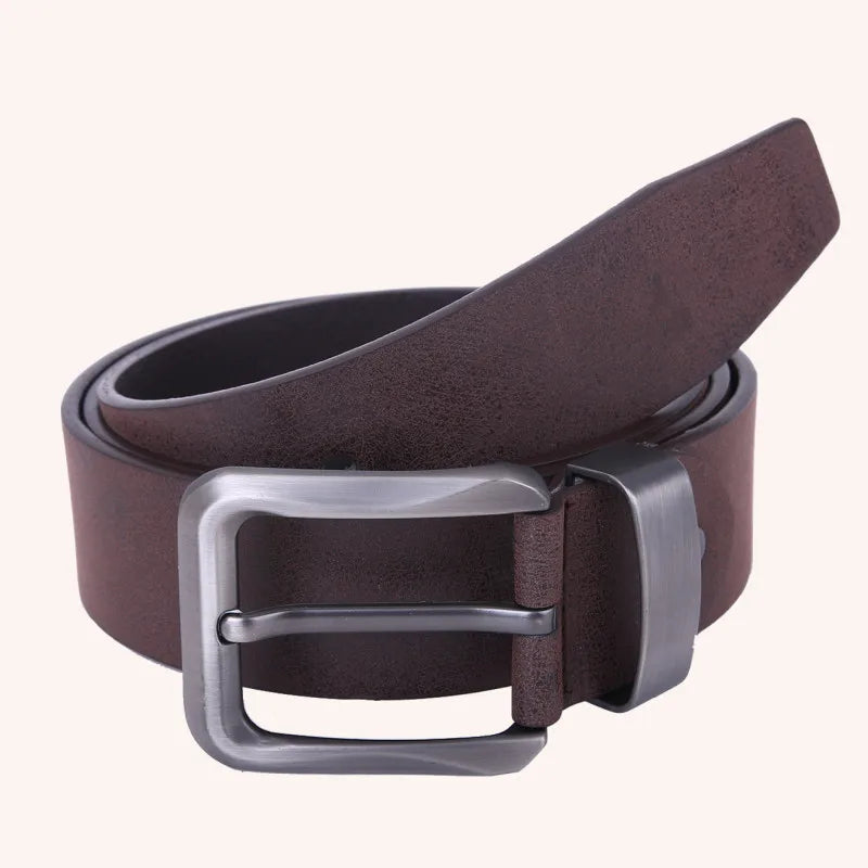 Accessories For Men Gents Leather Belt Trouser Waistband Stylish Casual Belts Men With Gray Bule Brown Color