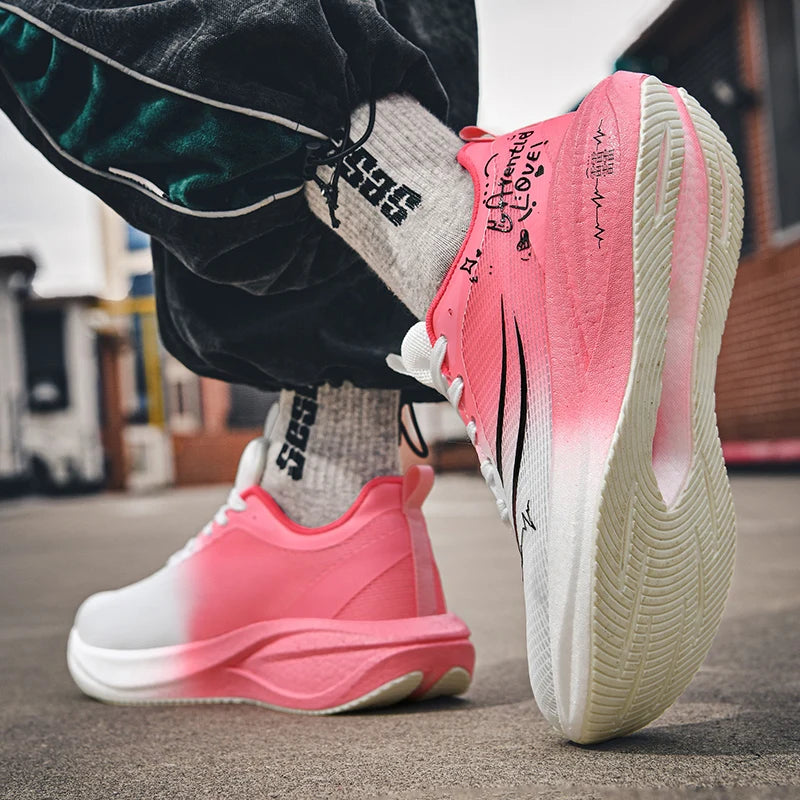 High Quality Sport Shoes For Men Casual Platform Running Sneakers Men's Trainer Breathable Walking Basketball Shoes Women Comfy