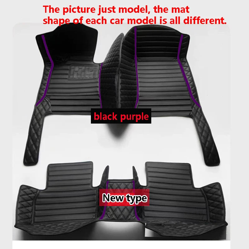 Car Floor Mats For Nissan March 2018 2017 2016 2015 2014 2013 2012 2011 2010 Auto Accessories Waterproof Decor Carpets
